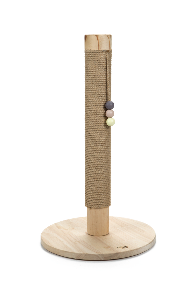 Designed by Lotte houten krabpaal Sinora 40 x 40 x 70 cm