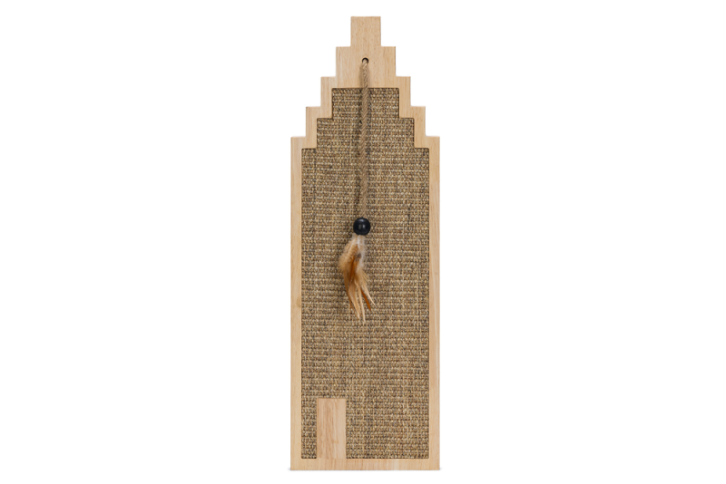 Designed by Lotte Houten halve Krabplank Berit 60 x 20 x 2 cm