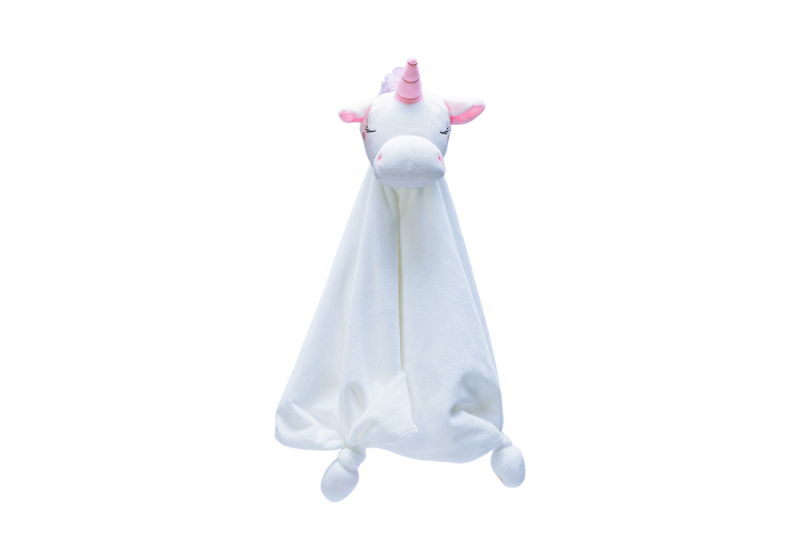 Beeztees Puppy Knuffeldoek Unicorn Wit 50 x 40 x 16 cm