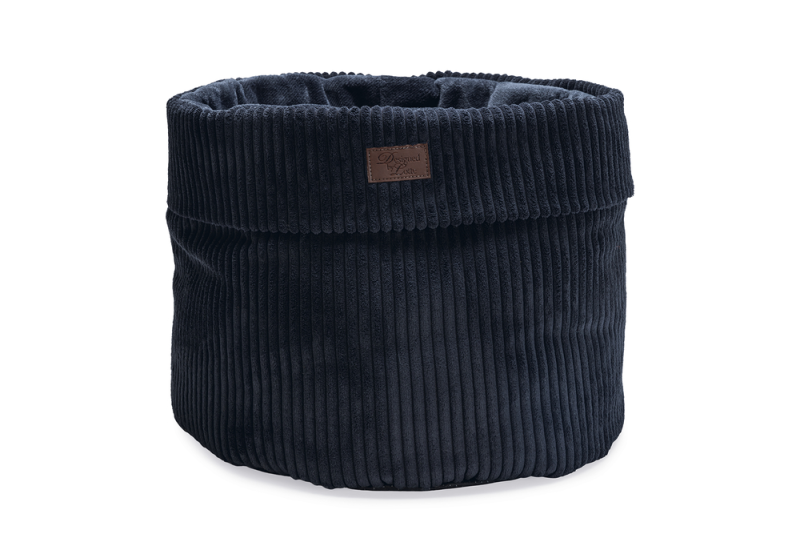 Designed by Lotte Kattenmand Ribbed Antraciet 50 x 50 x 35 cm