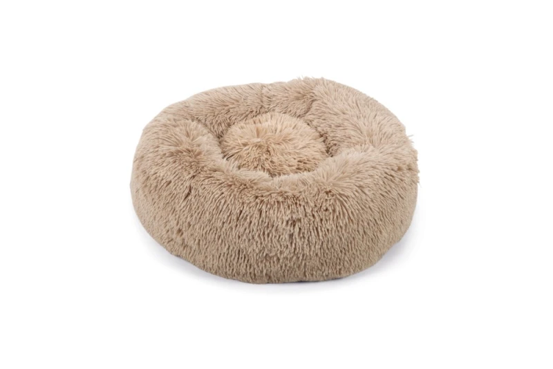 Beeztees Pluche hondenmand Yali Beige 50 cm