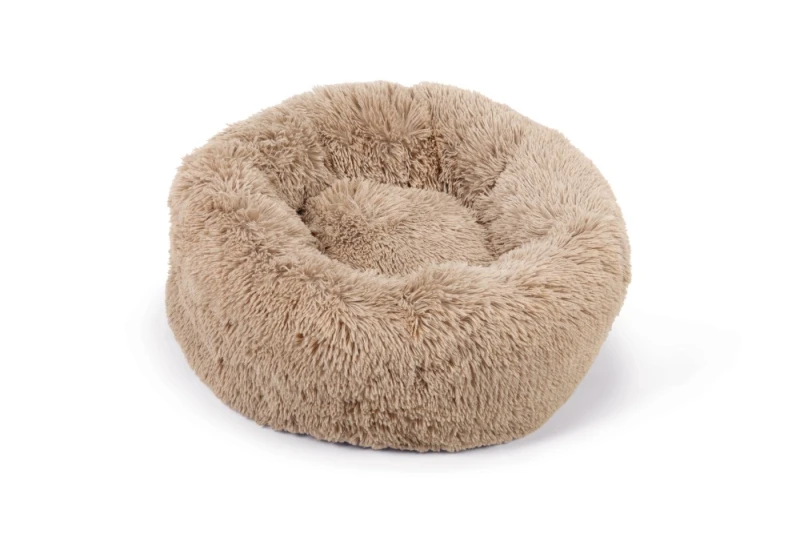 Beeztees Pluche hondenmand Yali Beige 60 cm