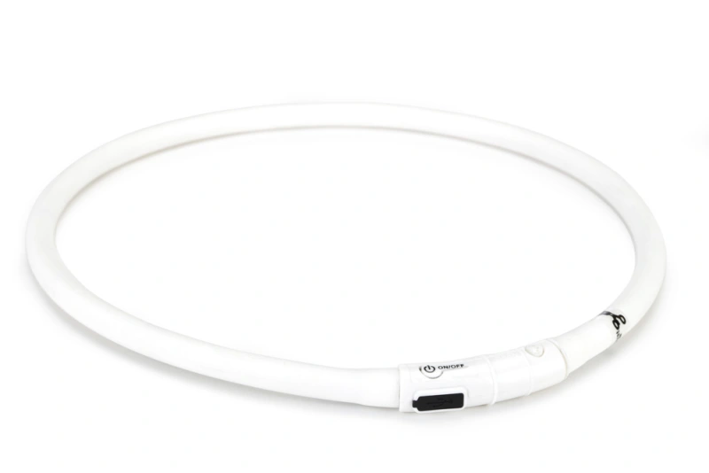 Beeztees LED halsband Dogini Wit