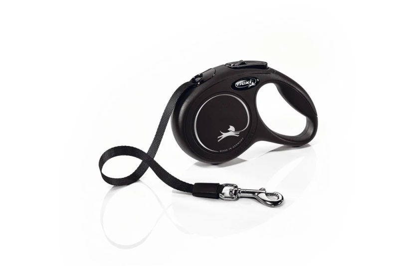 FLEXI NEW CLASSIC BAND XS ZWART 3 METER