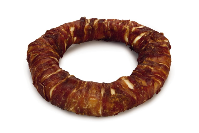 Beeztees kauwring met eend 19 cm