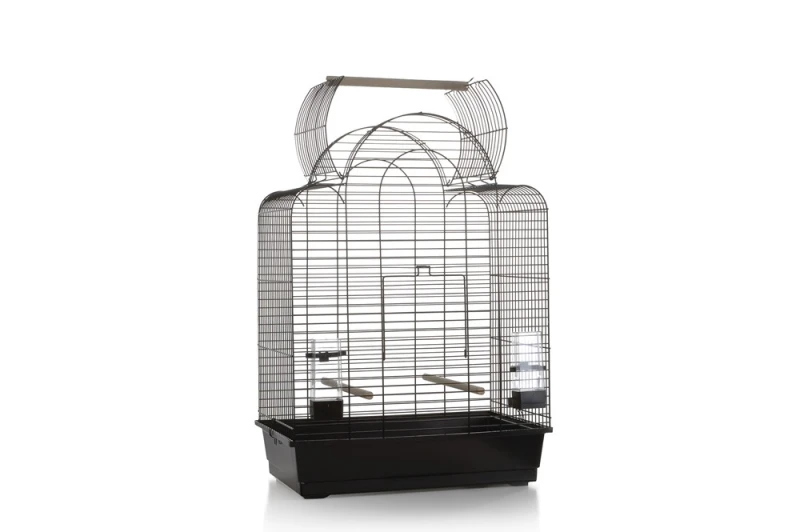 VOGELKOOI BIG SONIA OPEN ZWART