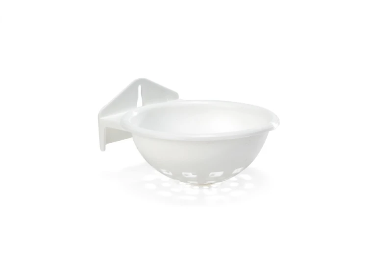 PLASTIC BROEDNEST MET EXTRA HAAK WIT