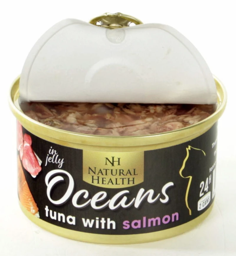 Natural Health Cat natvoer Ocean Tuna & Salmon 85 gram
