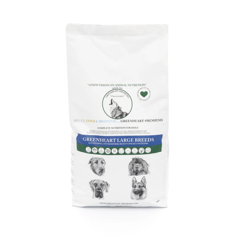 Greenheart hondenvoer Large Breed 12 kg