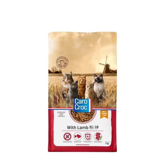 Carocroc Kat Super Premium Lam 31/18 7 kg.
