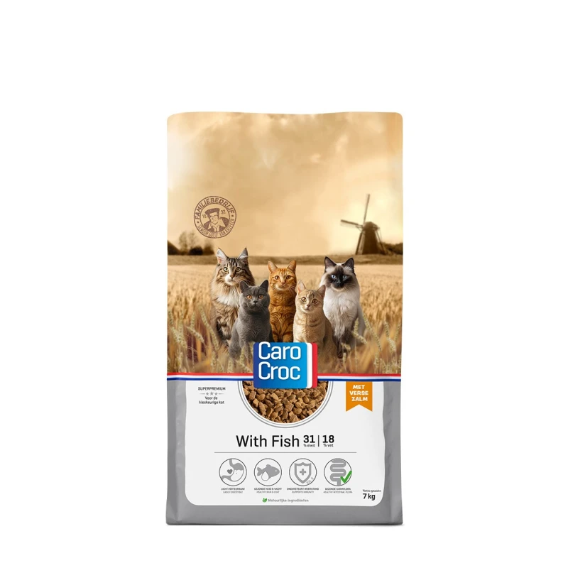 Carocroc Kat Super Premium Vis 31/18 7 kg.
