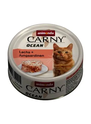 Animonda Carny Ocean Zalm & Jonge Sardines 80 gram