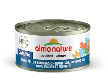 Almo Nature Adult Tonijn, Kip en Kaas 70 gram