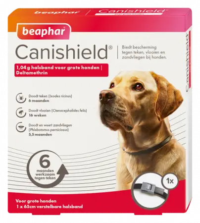 Beaphar Canishield halsband grote hond
