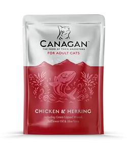 Canagan Grain Free Chicken & Herring Pouch 85 gram