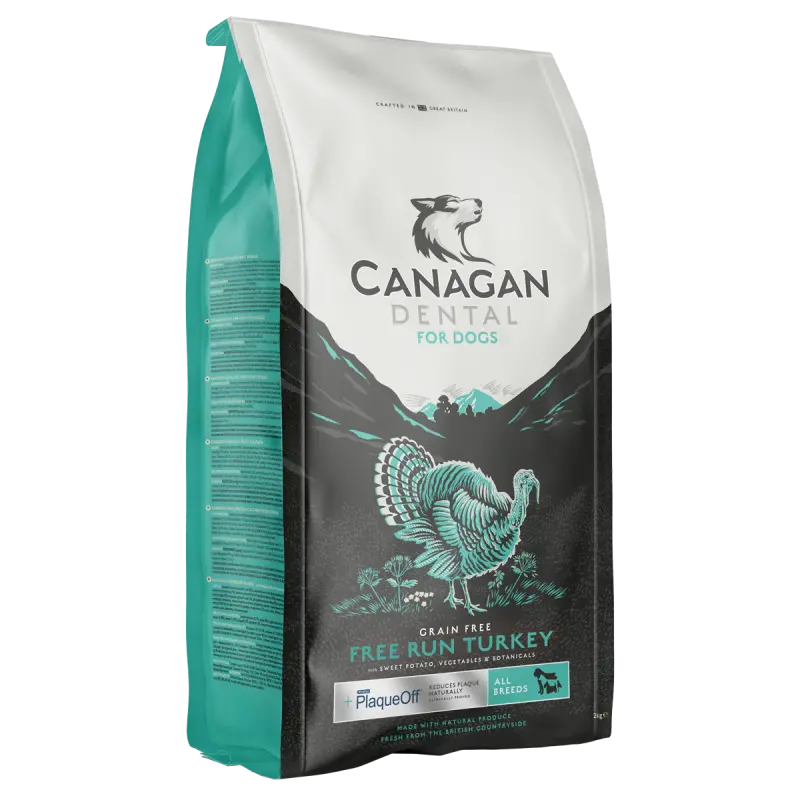 Canagan Grain Free Dog Turkey Dental 6 kg