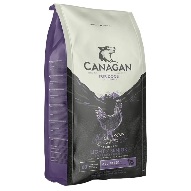 Canagan Grain Free Dog Light/Senior 12 kg