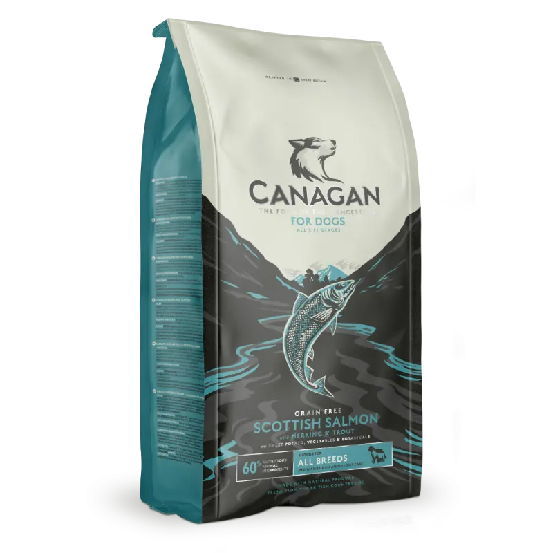 Canagan Grain Free Dog Scottish Salmon 12 kg