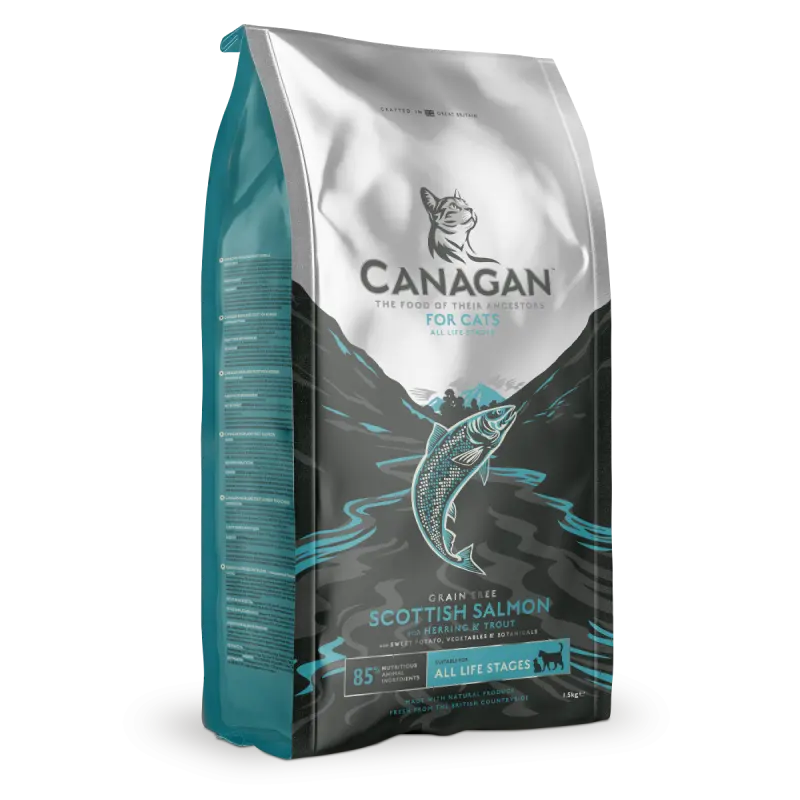Canagan Grain Free Cat Scottish Salmon 4 kg