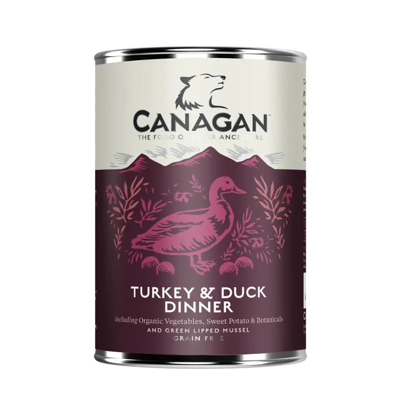 Canagan Turkey & Duck Dinner natvoer 395 gram