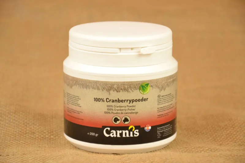 Carnis Cranberrypoeder 200 gram