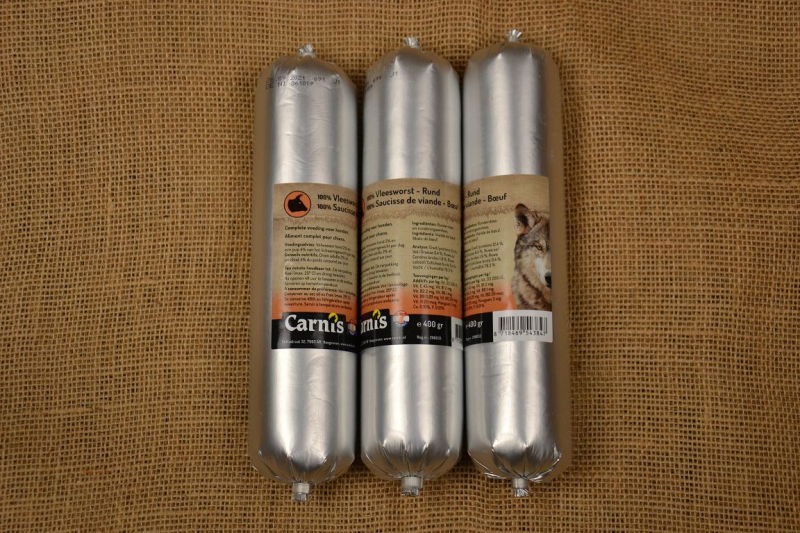Carnis houdbare vleesworst rund 400 gram