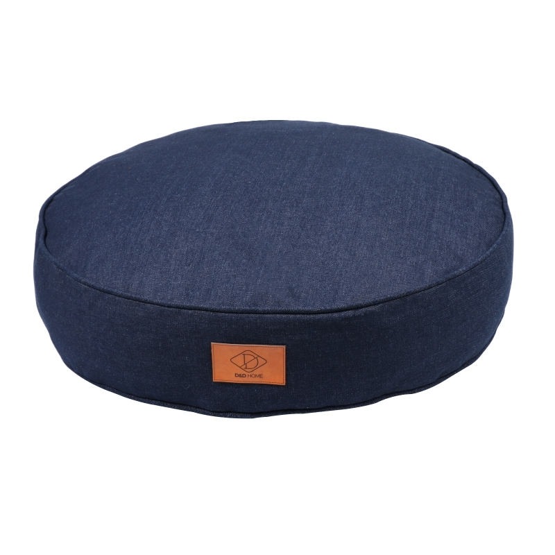 D&D Home Relax kussen Bobby Denim Blue S