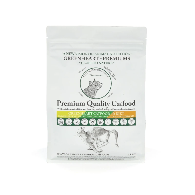 Greenheart kattenvoer 3-D Struviet Dieet 1,5 kg