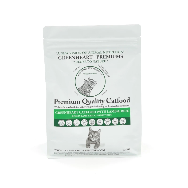Greenheart kattenvoer Lam 4 kg