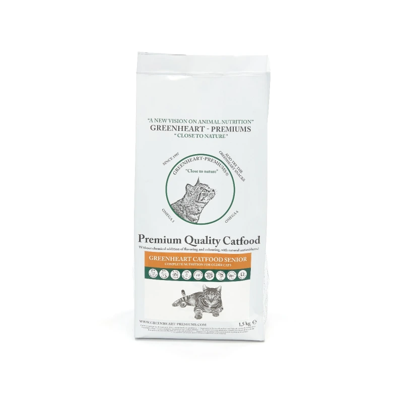 Greenheart kattenvoer Senior 4 kg