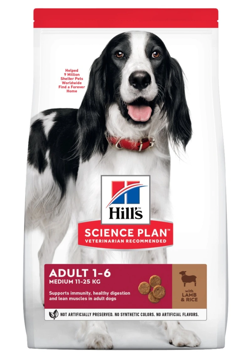 Hill's Canine Adult Medium Lamb & Rice 12 kg