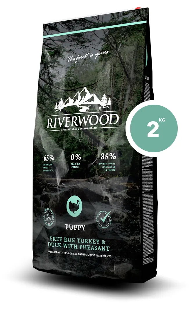 Riverwood Puppy Turkey & Duck with Pheasant 2 kg