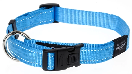 Rogz hondenhalsband Lumberjack XL Turquoise