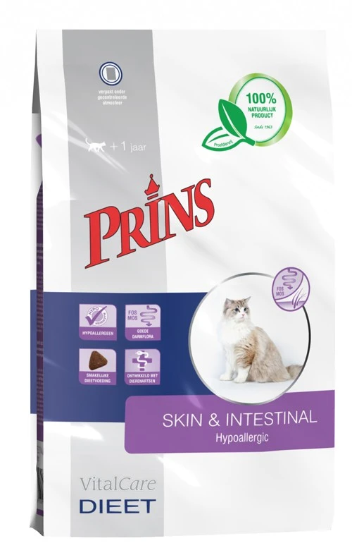 Prins VitalCare Dieetvoeding Skin & Intestinal Hypoallergenic 1,5 kg