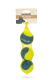 Beeztees Fetch Tennisbal Blauw/Geel 6,3 cm (3 stuks)