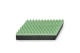 Beeztees rubber massageborstel klein Mint 13 cm