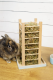 Beeztees houten hooicontainer Denga Mint 