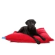 Lex & Max hondenkussen Rectangle Tivoli Red 100 cm