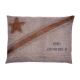 Lex & Max hondenkussen Canvas & Leather Combi Sand 100 x 70 cm