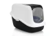 Beeztees kattenbak Nestor Zwart/Wit 56 x 39 x 39 cm