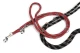 Nylon ronde verstelbare hondenriem 200 X 8 mm Rood