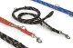 Nylon ronde verstelbare hondenriem 200 X 8 mm Rood