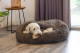 Beeztees Pluche Hondenmand Yala Bruin 80 x 80 x 19 cm