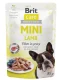 Brit Care Pouch Mini Lamb fillets in gravy 85 gram