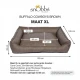 Snobbs hondenmand Buffalo 4 130 x 105 cm Cowboys Brown
