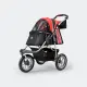 Innopet hondenbuggy EFA-Black/Red ECO