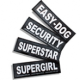 Labels IDC Julius K9 tuig maat 1, 2, 3 en 4.