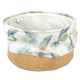Duvo+ Siesta Palm cork & poly mand rond Meerkleurig