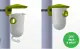 Plastic Singing Friend set Groen