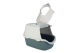 Stefanplast kattenbak Catchy Easy Clean Wit/Lichtblauw 56 x 40 x 40 cm